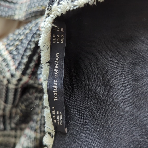 Zara Plaid Dress - Picture 3 of 3